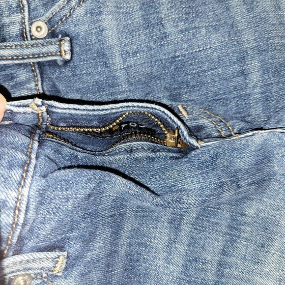 Lucky Brand Women's Blue Denim Shorts - Picture 4 of 5